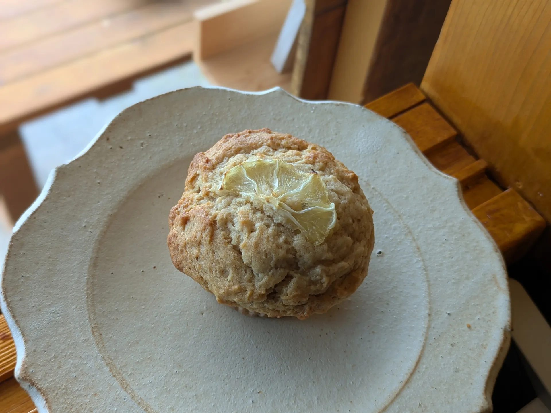 焼き菓子のアップ